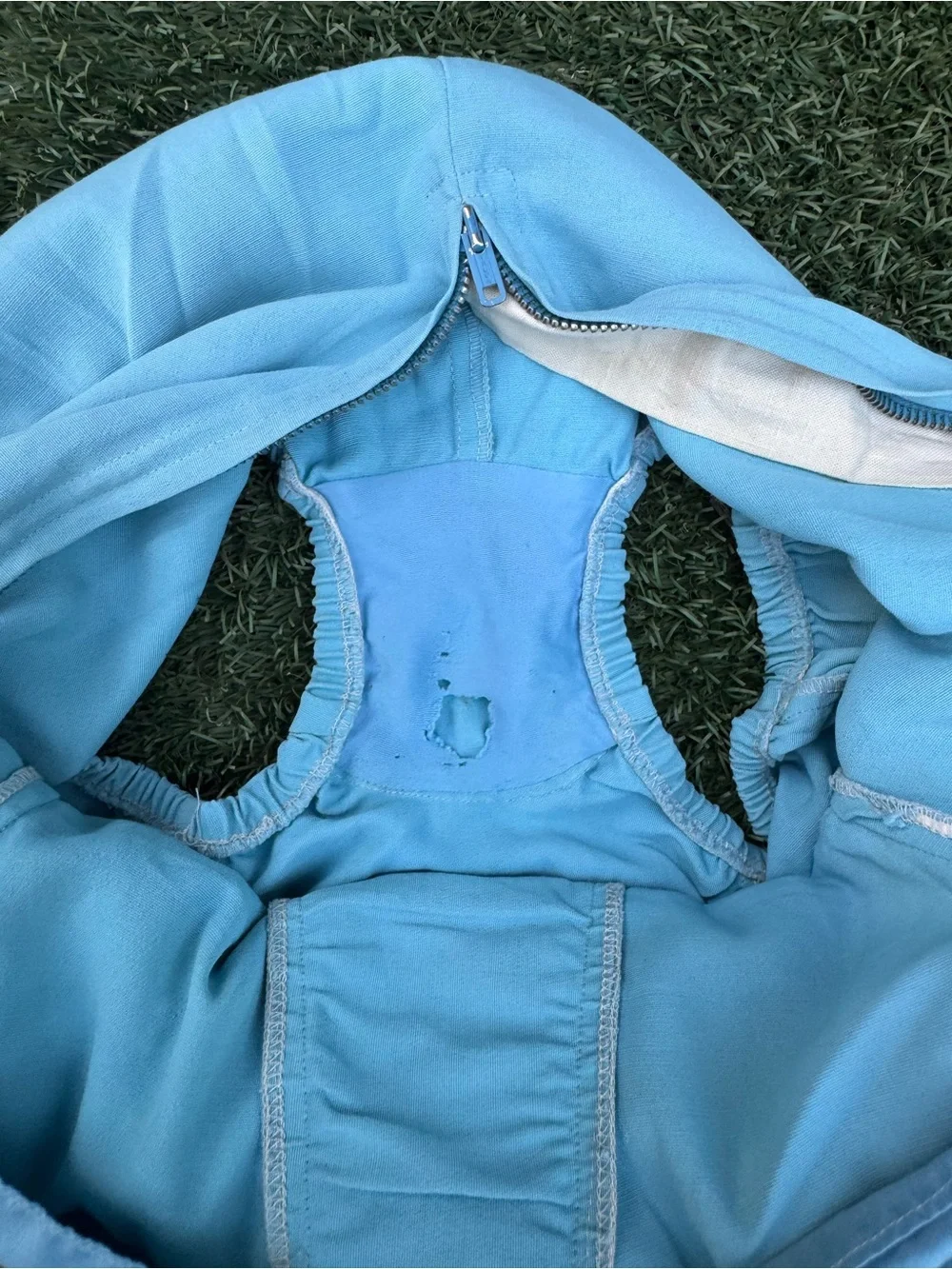 1950s Catalina of California Vintage Turquoise Blue Ruched Swimsuit